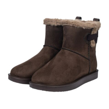 Bottes fourrées imperméables HKM Davos Legolin Marron foncé