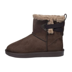 Bottes fourrées imperméables HKM Davos Legolin Marron foncé