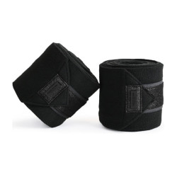 Bandes de polo Equestrian Stockholm Tout noir scintillant Bandes de polo Equestrian Stockholm Tout noir scintillant