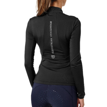 Base Layer Equestrian Stockholm Air Breeze Sunshirt femme Noir edition Base Layer Equestrian Stockholm Air Breeze Sunshirt femme Noir edition