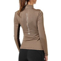 Base Layer Equestrian Stockholm Air Breeze Sunshirt femme Champagne Beige