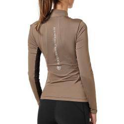 Base Layer Equestrian Stockholm Air Breeze Sunshirt femme Champagne Beige