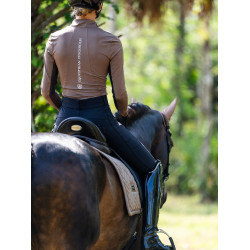 Base Layer Equestrian Stockholm Air Breeze Sunshirt femme Champagne Beige