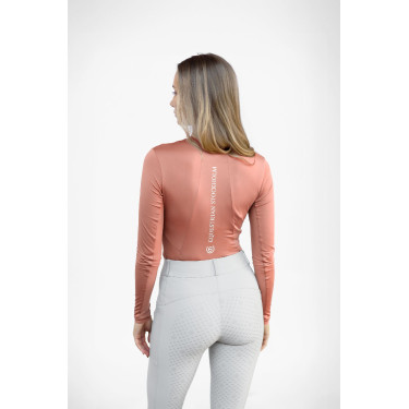 Base Layer Equestrian Stockholm Air Breeze Sunshirt femme Coral Rose