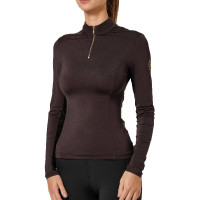 Base Layer Equestrian Stockholm Air Breeze Sunshirt femme Golden marron