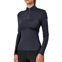 Base Layer Equestrian Stockholm Air Breeze Sunshirt femme Noir edition