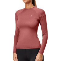 Base Layer Equestrian Stockholm Dynamic femme manches longues Rose amber