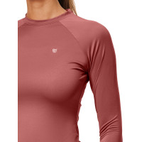 Base Layer Equestrian Stockholm Dynamic femme manches longues Rose amber