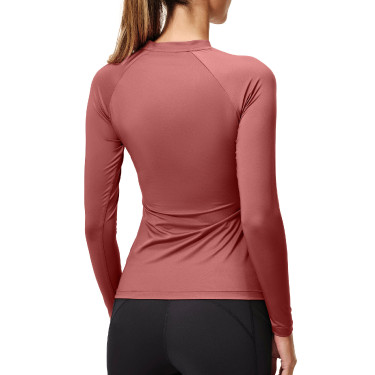 Base Layer Equestrian Stockholm Dynamic femme manches longues Rose amber