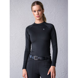 Base Layer Equestrian Stockholm Dynamic femme manches longues Noir