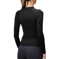 Base Layer Equestrian Stockholm Dynamic femme manches longues Noir