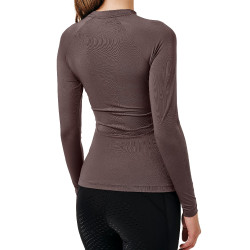 Base Layer Equestrian Stockholm Dynamic femme manches longues Modern mocha Marron Base Layer Equestrian Stockholm Dynamic femme manches longues Modern mocha Marron