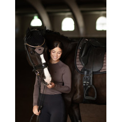 Base Layer Equestrian Stockholm Dynamic femme manches longues Modern mocha Marron Base Layer Equestrian Stockholm Dynamic femme manches longues Modern mocha Marron