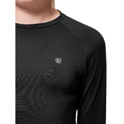 Base Layer Equestrian Stockholm Dynamic Young Rider manches longues Noir Base Layer Equestrian Stockholm Dynamic Young Rider manches longues Noir
