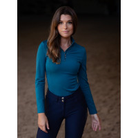 Base Layer Equestrian Stockholm Vision manches longues femme Bleu aurore