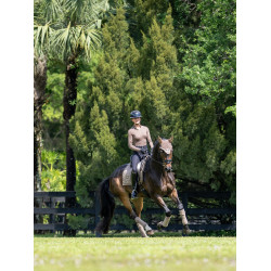 Bonnet anti-mouches Equestrian Stockholm Champagne Beige
