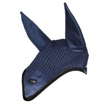 Bonnet anti-mouches Equestrian Stockholm Venise sombre Bleu