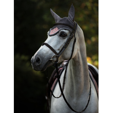 Bonnet anti-mouches Equestrian Stockholm Rose poussiéreux Bonnet anti-mouches Equestrian Stockholm Rose poussiéreux