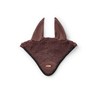 Bonnet anti-mouches Equestrian Stockholm Tout noir scintillant