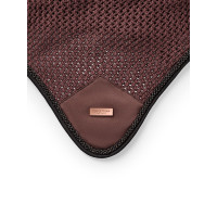 Bonnet anti-mouches Equestrian Stockholm Tout noir scintillant