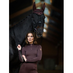 Bonnet anti-mouches Equestrian Stockholm Endless glow Marron