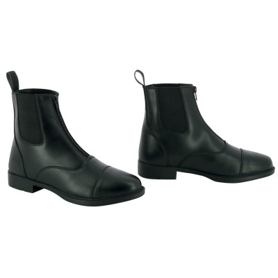 Boots Riding World Zip Noir