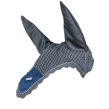 Bonnet anti-mouches Equestrian Stockholm Bleu métallisé Bonnet anti-mouches Equestrian Stockholm Bleu métallisé