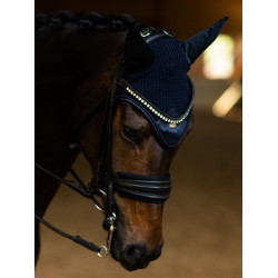 Bonnet anti-mouches Equestrian Stockholm Marine modern tech Bleu marine