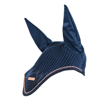 Bonnet anti-mouches Equestrian Stockholm Bleu monaco
