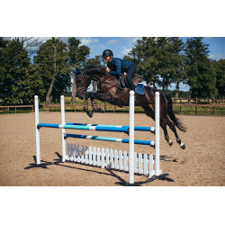 Bonnet anti-mouches Equestrian Stockholm Bleu monaco