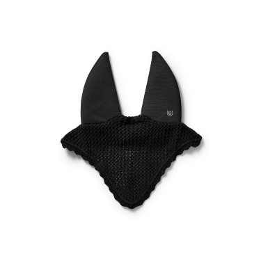 Bonnet anti-mouches Equestrian Stockholm anti-bruit Noir