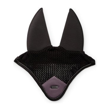 Bonnet anti-mouches Equestrian Stockholm anti-bruit Violet sombre