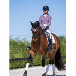 Bonnet anti-mouches Equestrian Stockholm anti-bruit Violet sombre