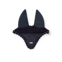 Bonnet anti-mouches Equestrian Stockholm anti-bruit Marine or Bleu Bonnet anti-mouches Equestrian Stockholm anti-bruit Marine or Bleu