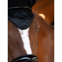 Bonnet anti-mouches Equestrian Stockholm modern Noir Bonnet anti-mouches Equestrian Stockholm modern Noir