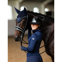 Bonnet anti-mouches Equestrian Stockholm modern Lagoon blush Bleu Bonnet anti-mouches Equestrian Stockholm modern Lagoon blush Bleu