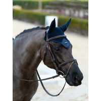 Bonnet anti-mouches Equestrian Stockholm Performance anti-bruit Marine sportif Bleu marine Bonnet anti-mouches Equestrian Stockholm Performance anti-bruit Marine sportif Bleu marine