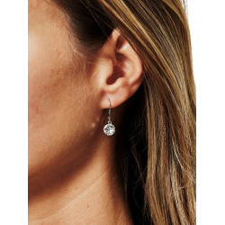 Boucles d'oreilles Equestrian Stockholm Cristal Timeless blanc glimmer Boucles d'oreilles Equestrian Stockholm Cristal Timeless blanc glimmer