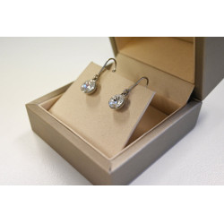 Boucles d'oreilles Equestrian Stockholm Cristal Timeless blanc glimmer Boucles d'oreilles Equestrian Stockholm Cristal Timeless blanc glimmer