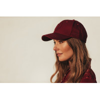Casquette Equestrian Stockholm Bordeaux