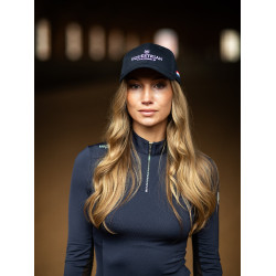 Casquette Equestrian Stockholm Marine netherlands Blanc