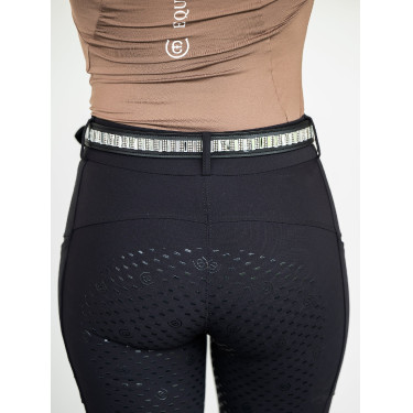 Ceinture Equestrian Stockholm fine Noir edition Ceinture Equestrian Stockholm fine Noir edition