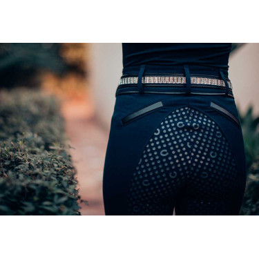 Ceinture Equestrian Stockholm fine Noir edition Ceinture Equestrian Stockholm fine Noir edition