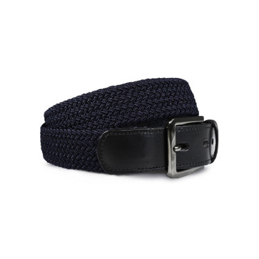 Ceinture tressée Equestrian Stockholm Daily Midnight blue
