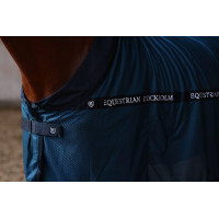 Couverture Mesh Cooler Equestrian Stockholm Prairie bleu Couverture Mesh Cooler Equestrian Stockholm Prairie bleu