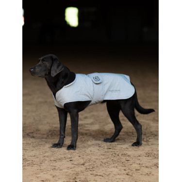 Couverture pour chien Equestrian Stockholm Reflective Noir lumineux
