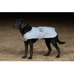 Couverture pour chien Equestrian Stockholm Reflective Noir lumineux