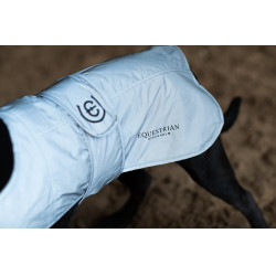 Couverture pour chien Equestrian Stockholm Reflective Noir lumineux