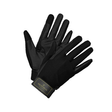 Gants d'équitation Equestrian Stockholm Summer Noir or