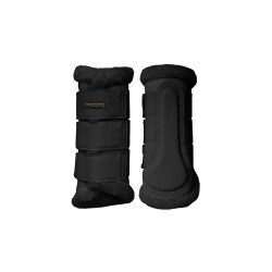 Guêtres de dressage Equestrian Stockholm Noir doré